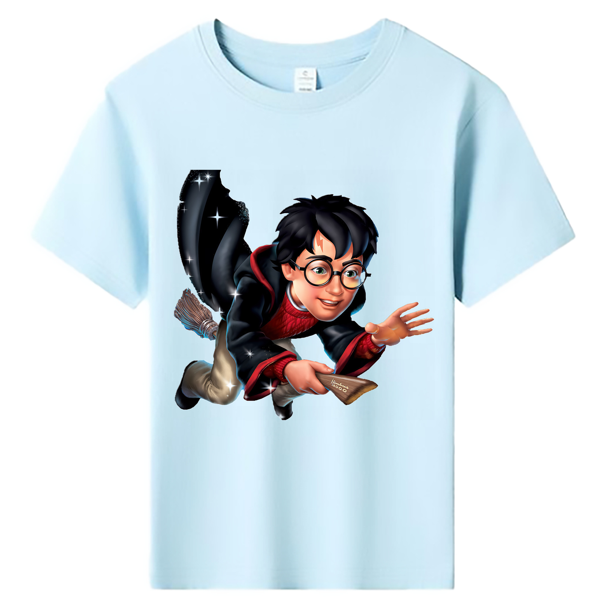 （画像用） Harry Potter ハリー・ポッターシリーズ 綿100％キッズTシャツ（フロントプリント）